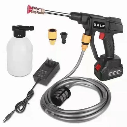 Cordless Car Pressure Washer | 24V Portable High-Pressure Water Gun & Cleaning Tool