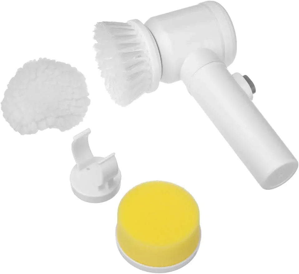 5-in-1 Magic Electric Cleaning Brush | Cordless Household Scrubber for Kitchen & Bathroom