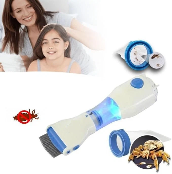 Natural Lice Comb – Suction-Powered Chemical-Free Lice & Egg Removal Tool