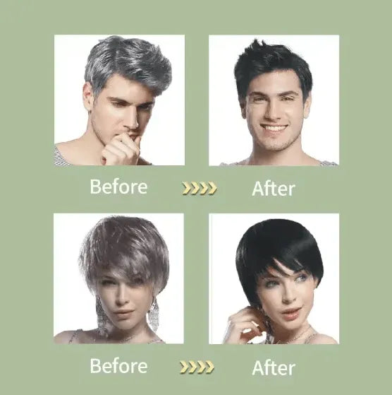 Disaar Argan Oil of Morocco Black Hair Shampoo – 400ML | Fast Coloring & Grey Coverage Shampoo