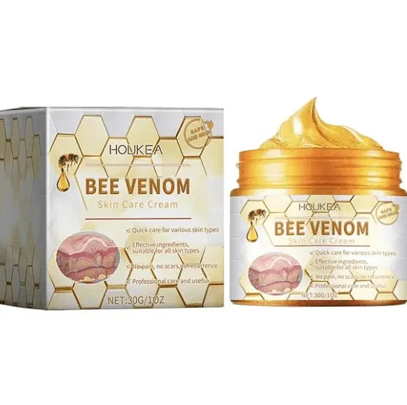 HOUKEA Bee Venom Skin Care Cream | Anti-Aging & Rejuvenating Daily Moisturizer for All Skin Types