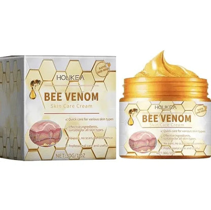 HOUKEA Bee Venom Skin Care Cream | Anti-Aging & Rejuvenating Daily Moisturizer for All Skin Types