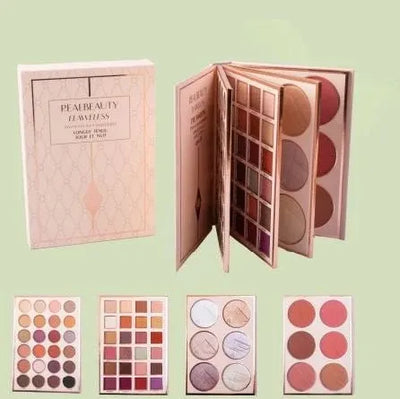 4-in-1 Makeup Palette (RB-545) | Multi-Purpose Blush, Highlighter, Contour & Eyeshadow Palette