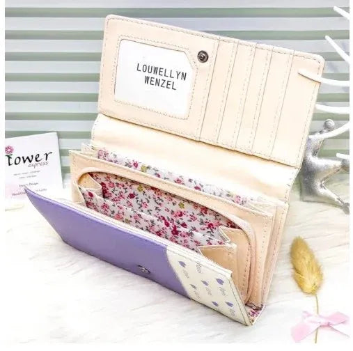 Card Trifold Clutch Wallet | Multi-Compartment Compact & Stylish Purse for Women