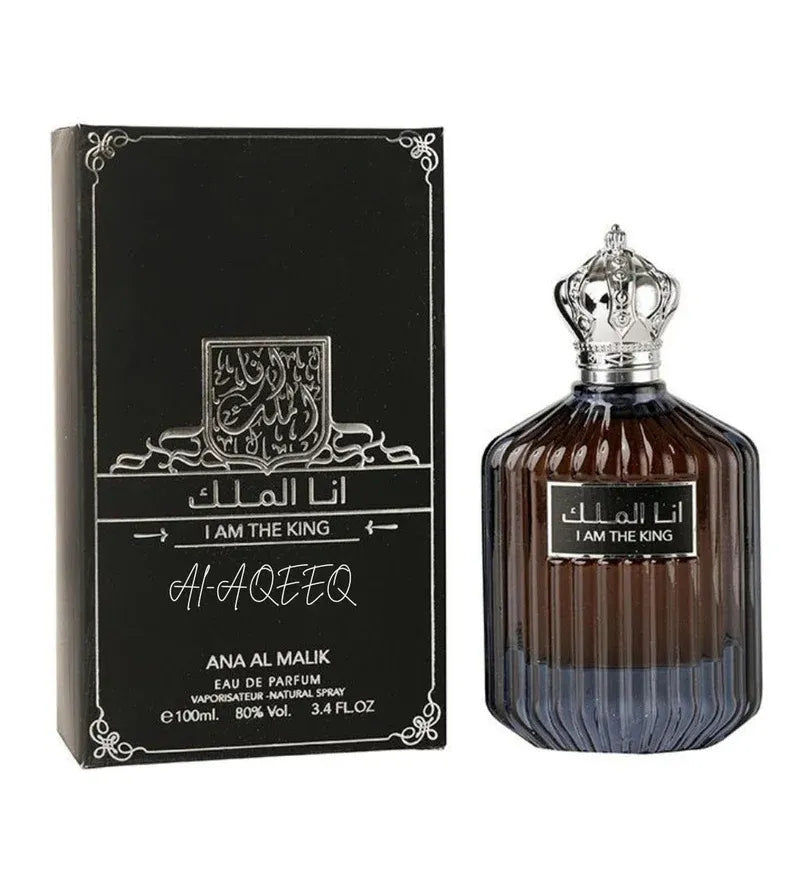 ANA AL MALIK "I Am the King" Eau de Parfum by Al Aqeeq – 100ml Regal Fragrance