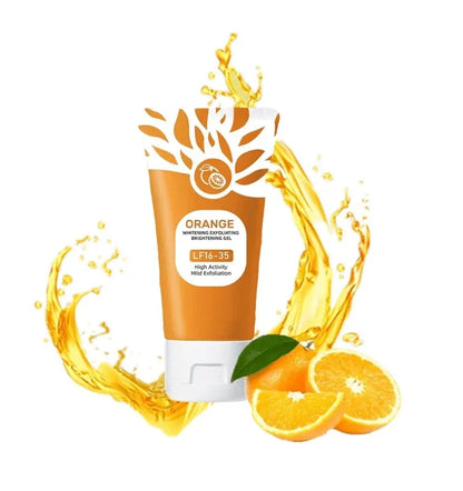 Orange Brightening Exfoliating Peeling Gel – Deep Cleansing & Glowing Skin Scrub