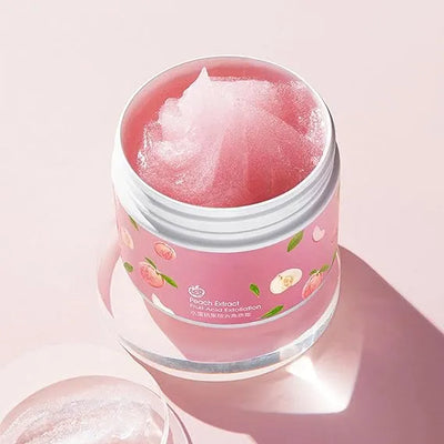 Peach Smooth Firming Body Scrub | Exfoliating & Brightening Fruit Extract Body Scrub