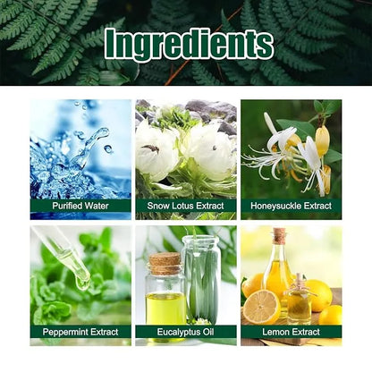 Googeer Herbal Lung Cleanse Mist | Natural Respiratory Support & Airway Cleansing Spray