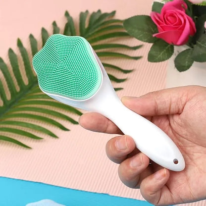 Silicone Face Scrubber Brush | Gentle Exfoliating & Deep Cleansing Facial Brush