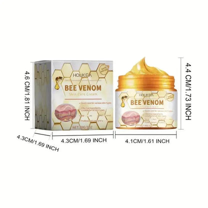 HOUKEA Bee Venom Skin Care Cream | Anti-Aging & Rejuvenating Daily Moisturizer for All Skin Types