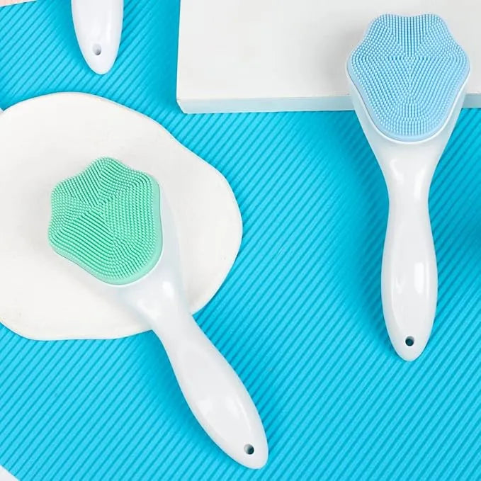 Silicone Face Scrubber Brush | Gentle Exfoliating & Deep Cleansing Facial Brush