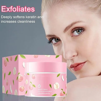 Peach Smooth Firming Body Scrub | Exfoliating & Brightening Fruit Extract Body Scrub