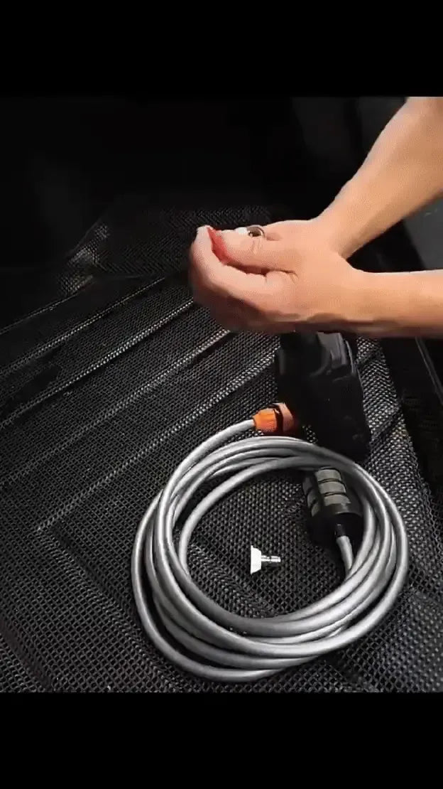 Cordless Car Pressure Washer | 24V Portable High-Pressure Water Gun & Cleaning Tool