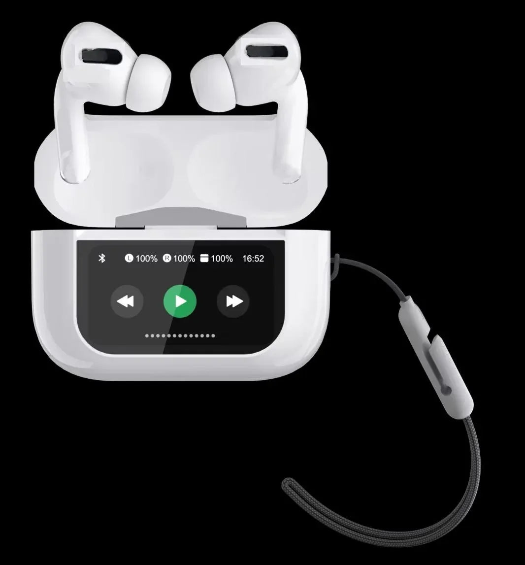 Z90 Pro Wireless Earbuds 🎧✨ | Smart LED Touch Screen Bluetooth Earphones