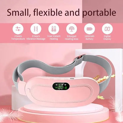 Menstrual Heating Pad & Smart Warm Palace Belt | Portable Waist & Belly Pain Relief Massager