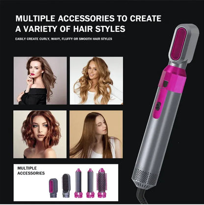Ceramic Air Wrap Styler 5 in 1 🌪️✨ | Multi-Functional Hair Dryer & Styling Tool