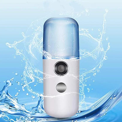Portable Nano Mist Sprayer – 30ml USB Rechargeable Facial Misting Device