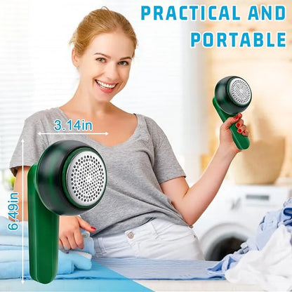 Rechargeable Electric Lint Remover | Portable Fabric Shaver & Fuzz Remover for Clothes & Furniture