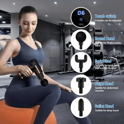 Cordless Massage Gun | Deep Tissue Muscle Recovery & Fitness Massager