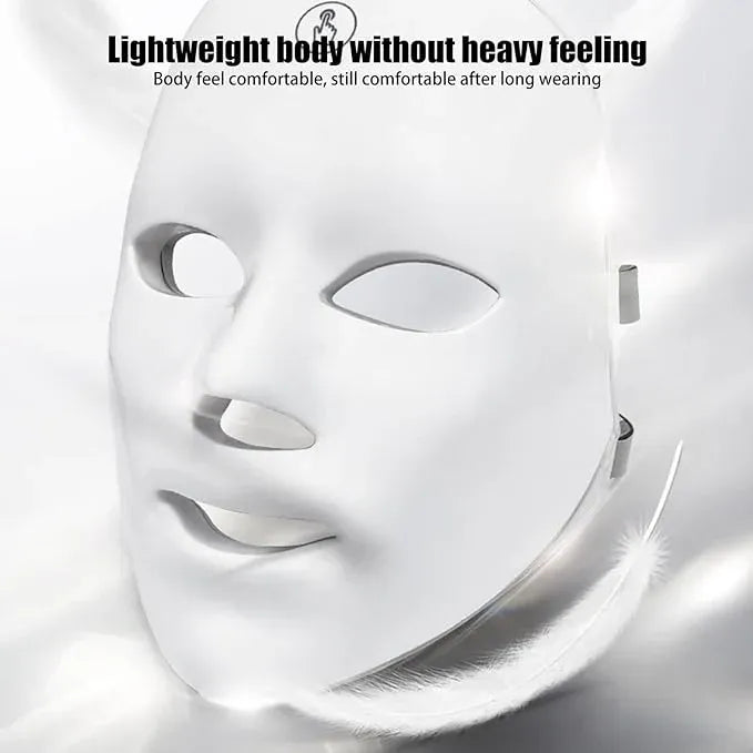 LED Facial Mask | Light Therapy Skin Rejuvenation & Acne Treatment Mask
