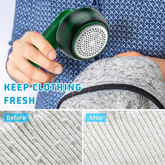 Rechargeable Electric Lint Remover | Portable Fabric Shaver & Fuzz Remover for Clothes & Furniture