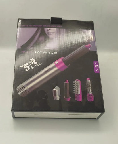 Ceramic Air Wrap Styler 5 in 1 🌪️✨ | Multi-Functional Hair Dryer & Styling Tool
