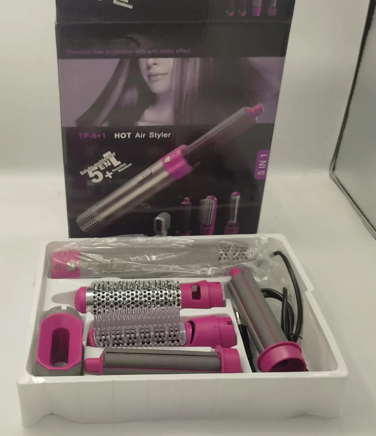 Ceramic Air Wrap Styler 5 in 1 🌪️✨ | Multi-Functional Hair Dryer & Styling Tool