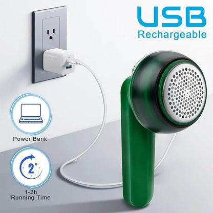 Rechargeable Electric Lint Remover | Portable Fabric Shaver & Fuzz Remover for Clothes & Furniture