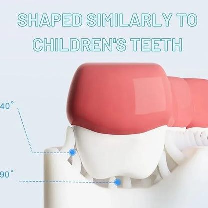 Children's U-Shaped Toothbrush | 360° Safe Silicone Oral Care Brush for Kids 2-12 Years