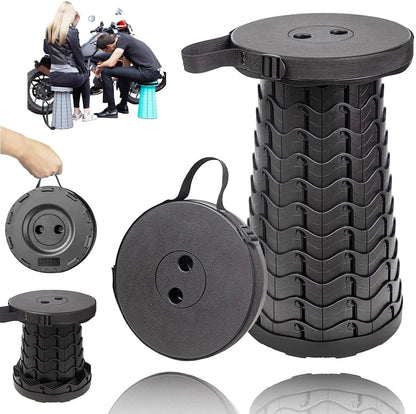 Sawoolives Portable Foldable Telescopic Stool 💺✨ | Compact Retractable Camping Chair