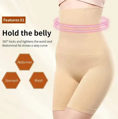 Seamless Comfort Wear Body Shaper | High-Waist Tummy Control Shapewear Girdle